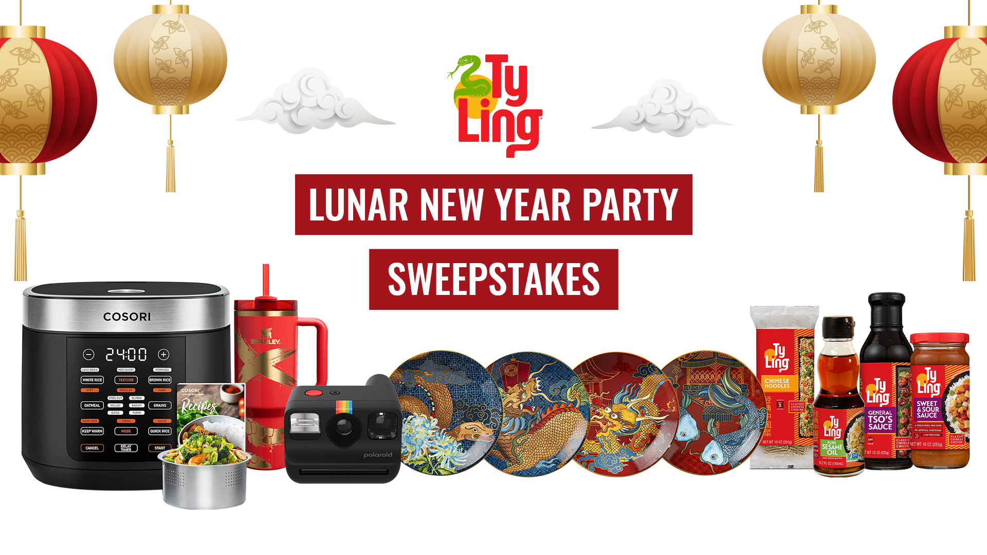 Lunar new year party sweepstakes